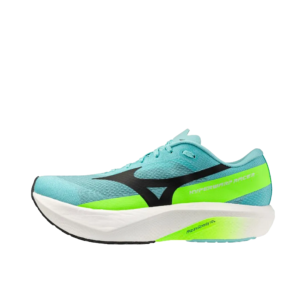 Mizuno Hyperwarp Racer "Sky Blue/Black/Lime Green"