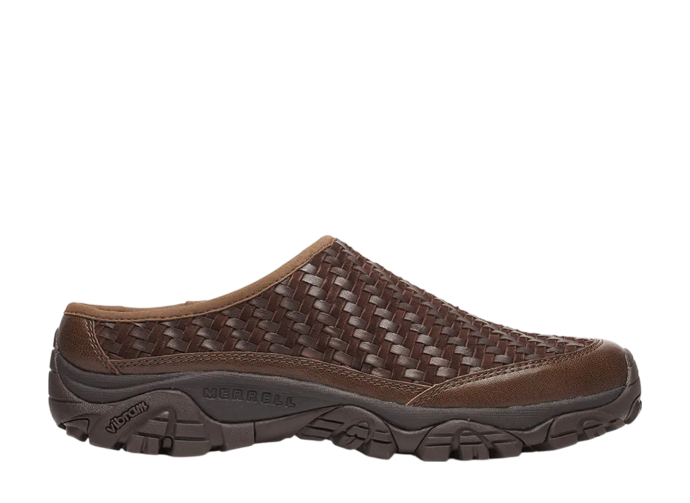 MERRELL Moab 2 Slide Leather Woven 1TRL "Mole"