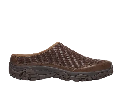 MERRELL Moab 2 Slide Leather Woven 1TRL "Mole"