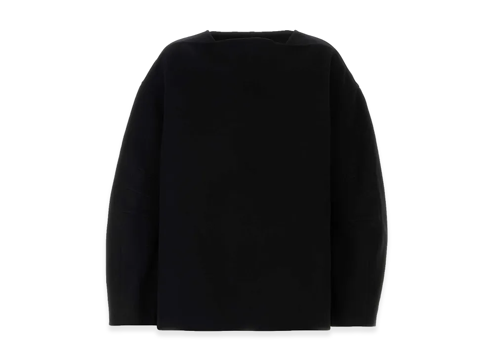 Jil Sander Wool Oversize Sweater "Black"