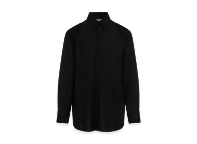 Jil Sander Virgin Wool Shirt "Black"