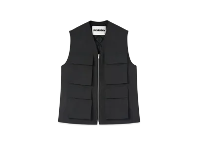 Jil Sander Men's Vest "Charcoal"