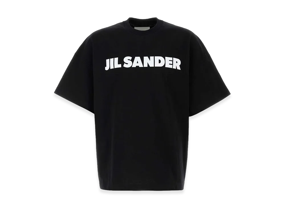 Jil Sander Cotton Oversize T-Shirt "Black"