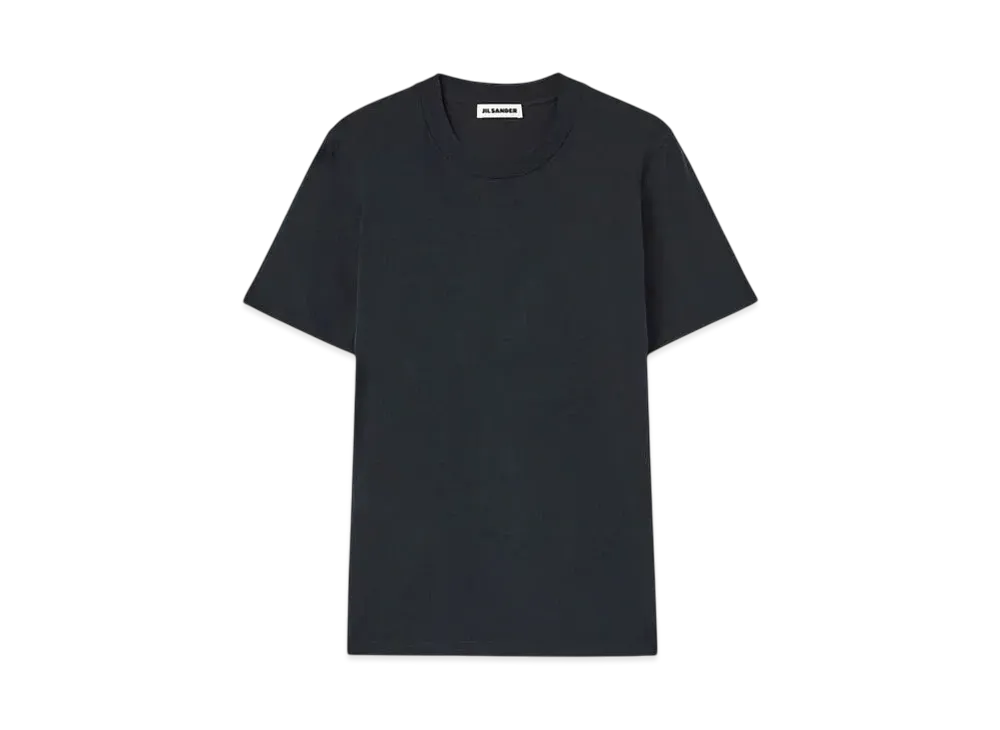 Jil Sander Men's Crew-Neck T-Shirt "Indigo"