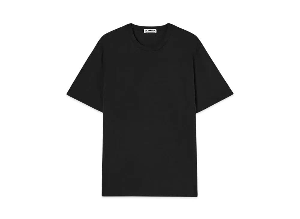 Jil Sander Men's Crew-Neck T-Shirt "Black"