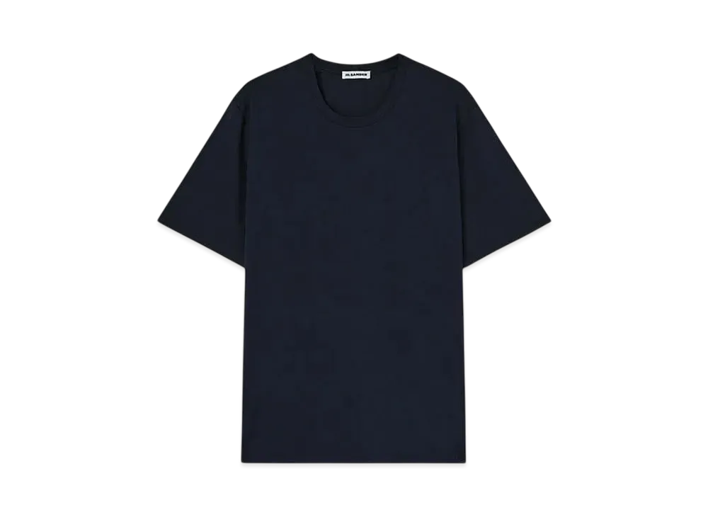 Jil Sander Men's Crew-Neck T-Shirt "Midnight"