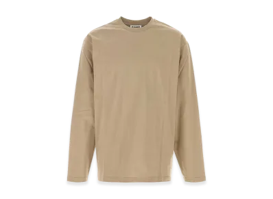 Jil Sander Cotton T-Shirt "Camel"
