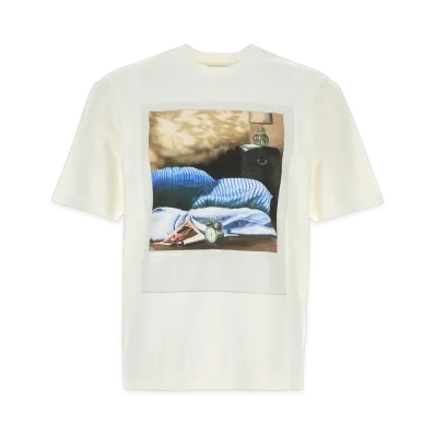 Jil Sander Cotton T-Shirt "White"