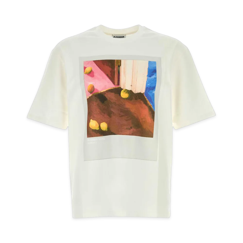 Jil Sander Cotton T-Shirt "White"