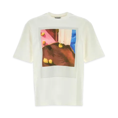 Jil Sander Cotton T-Shirt "White"
