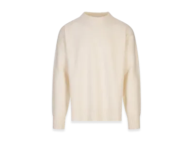 Jil Sander Oversized Medium-Weight Wool Sweater "White"