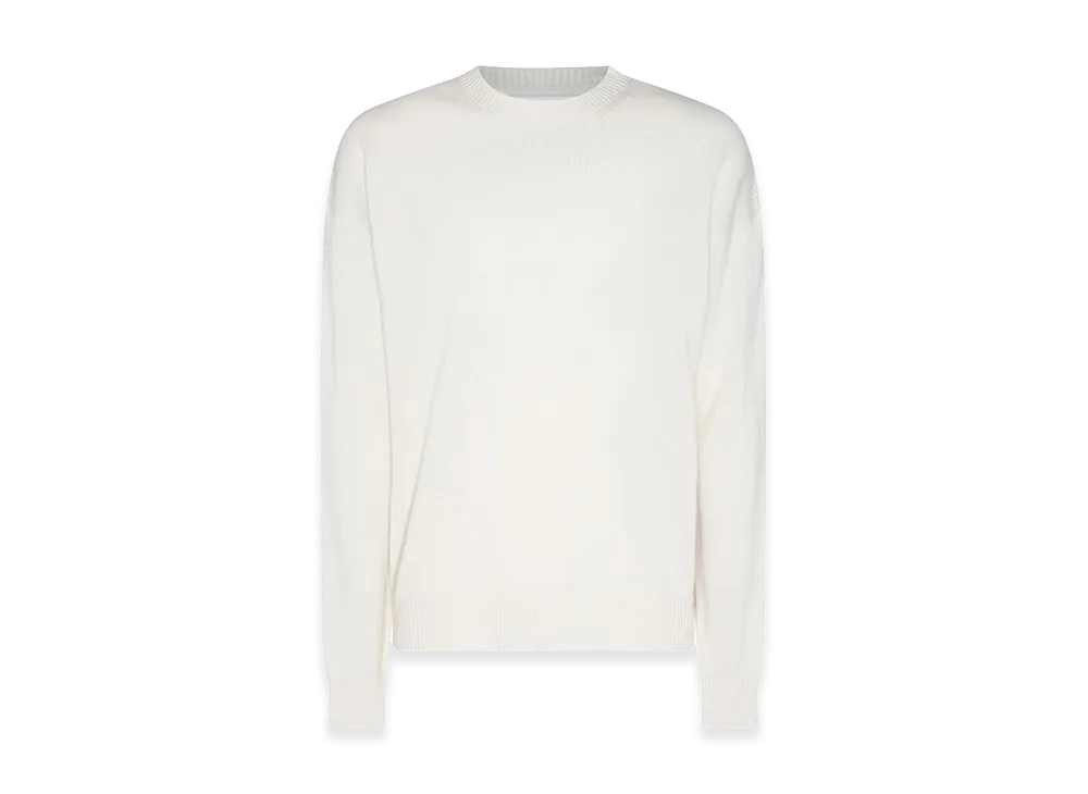 Jil Sander Cashmere Sweater "White/Ivory"