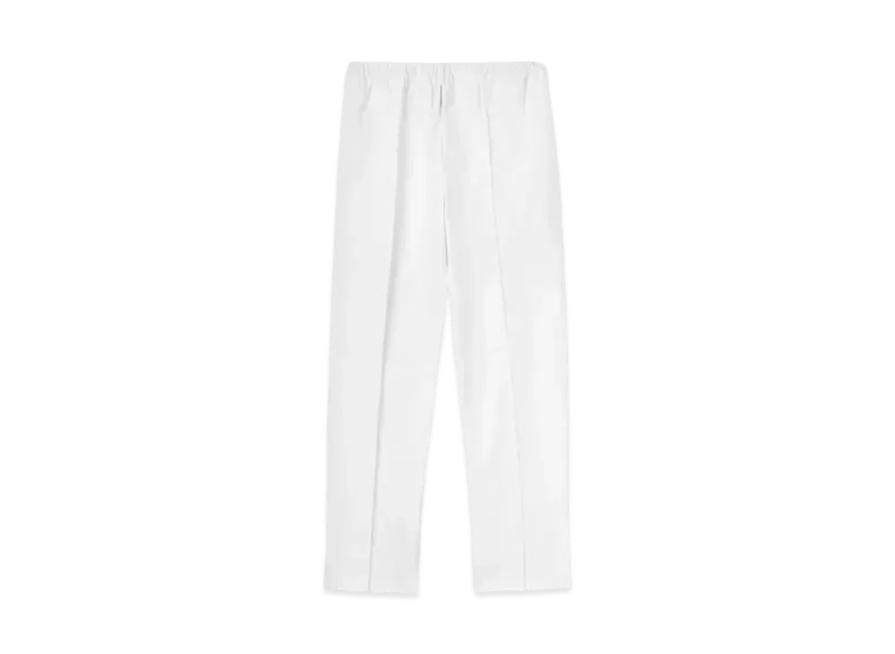 Jil Sander Tapered Trousers Cotton Twill With Low Crotch "White"
