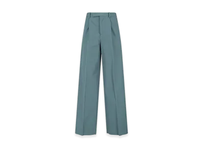 Jil Sander Drill Cotton Trousers "Blue"