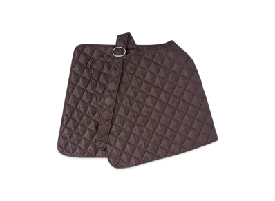 Jil Sander Men's Quilted Cape "Blackberry"