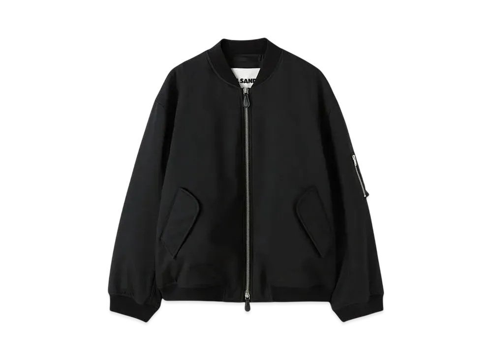 Jil Sander Men's Bomber Jacket "Black"