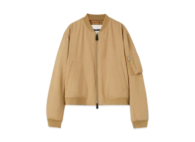Jil Sander Men's Padded Bomber Jacket "Clay"