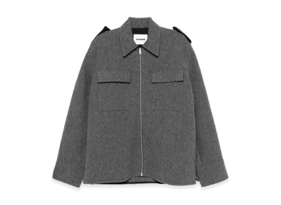 Jil Sander Flannel Shirt "Gray"