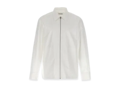Jil Sander Zip Shirt "White"