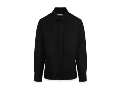 Jil Sander Wool Shirt "Black"