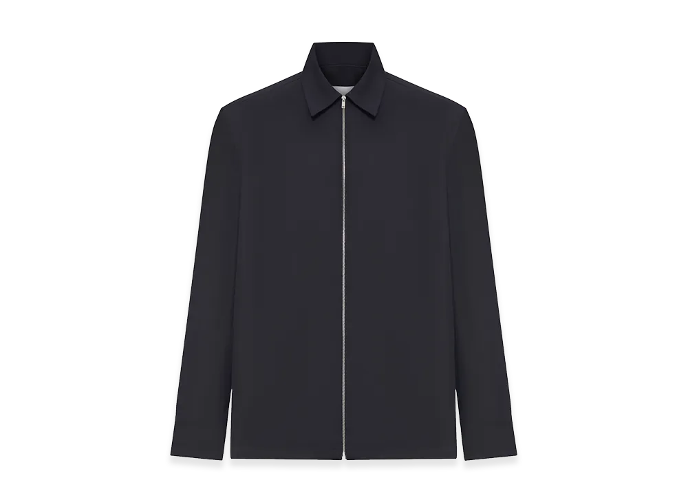 Jil Sander Cotton Poplin Shirt "Black"