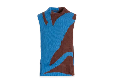 Jil Sander Colorblock Vest "Multicolor"