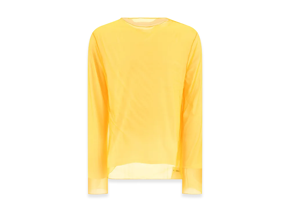 Jil Sander Layered Long Sleeve T-Shirt "Yellow"