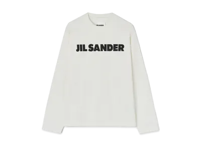 Jil Sander Men's Logo T-Shirt "Porcelain"