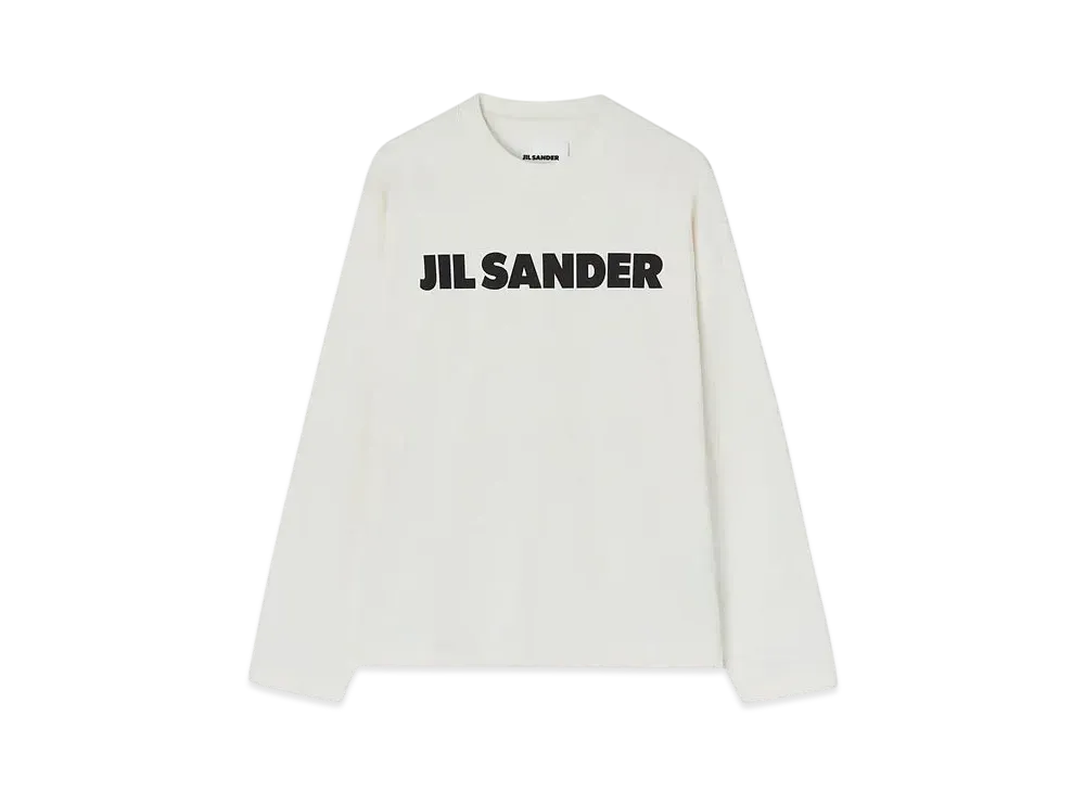 Jil Sander Men's Logo T-Shirt "Porcelain"