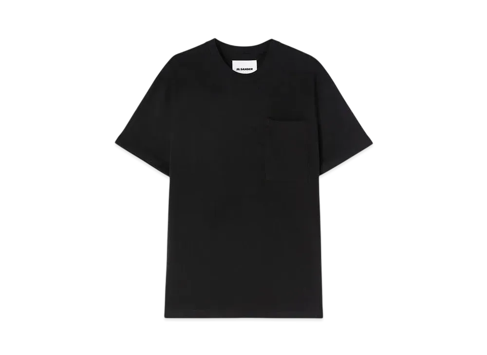 Jil Sander Men's Crew-Neck T-Shirt "Black"