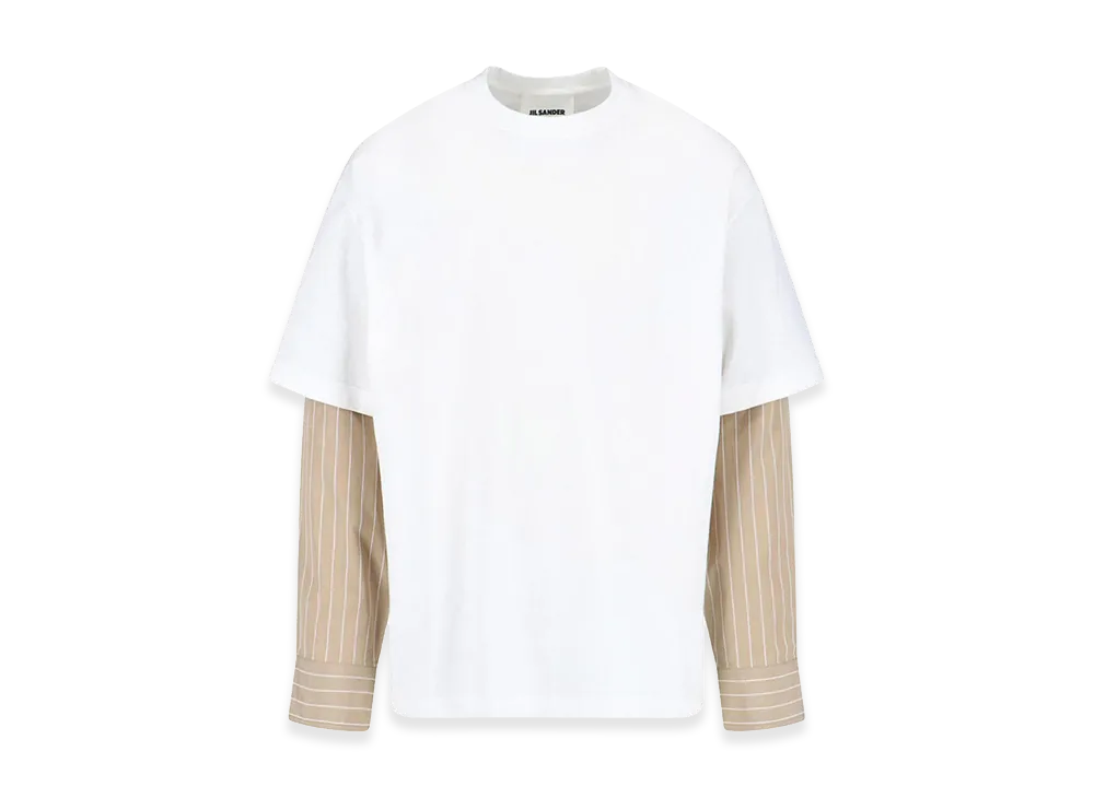 Jil Sander Round Neck T-Shirt "White"
