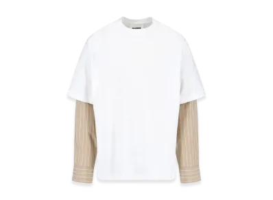 Jil Sander Round Neck T-Shirt "White"