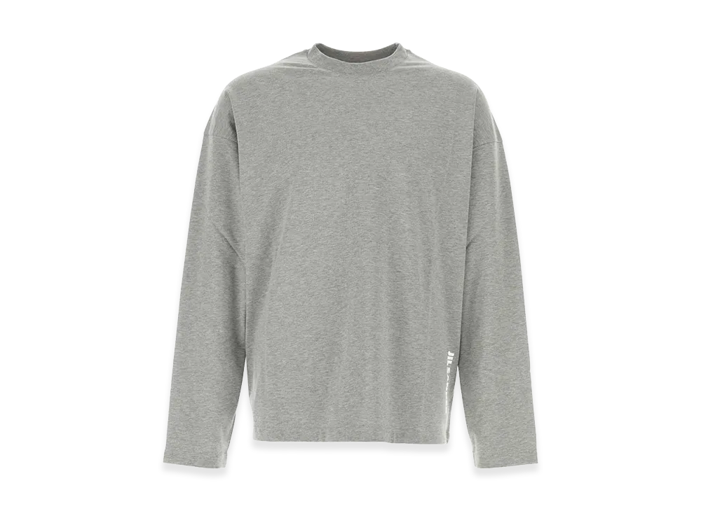 Jil Sander Cotton T-Shirt "Gray"