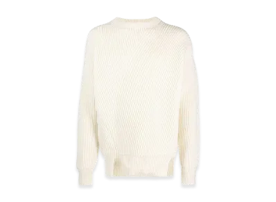 Jil Sander Merino Wool Sweater "White"