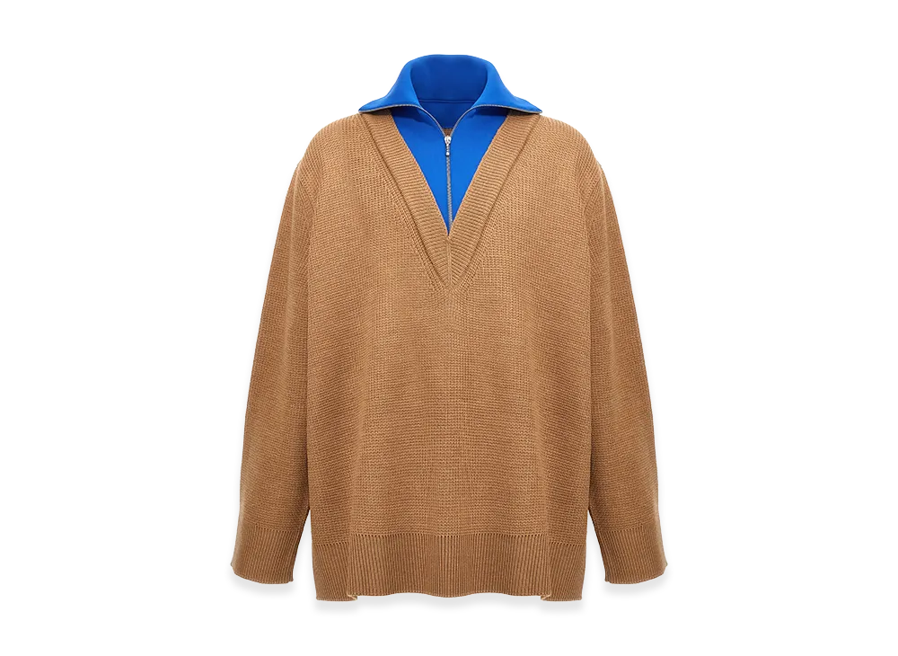 Jil Sander Half Zip Sweater "Multicolor"