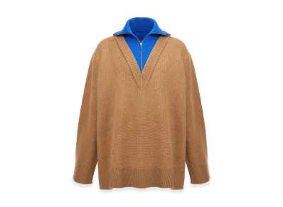 Jil Sander Half Zip Sweater "Multicolor"