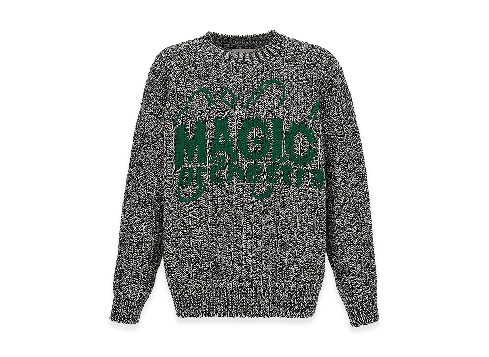 Jil Sander Wool Sweater Magic Orchestra Logo "Multicolor"