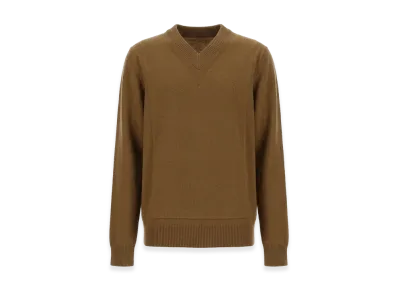 Jil Sander V-Neck Sweater "Beige"
