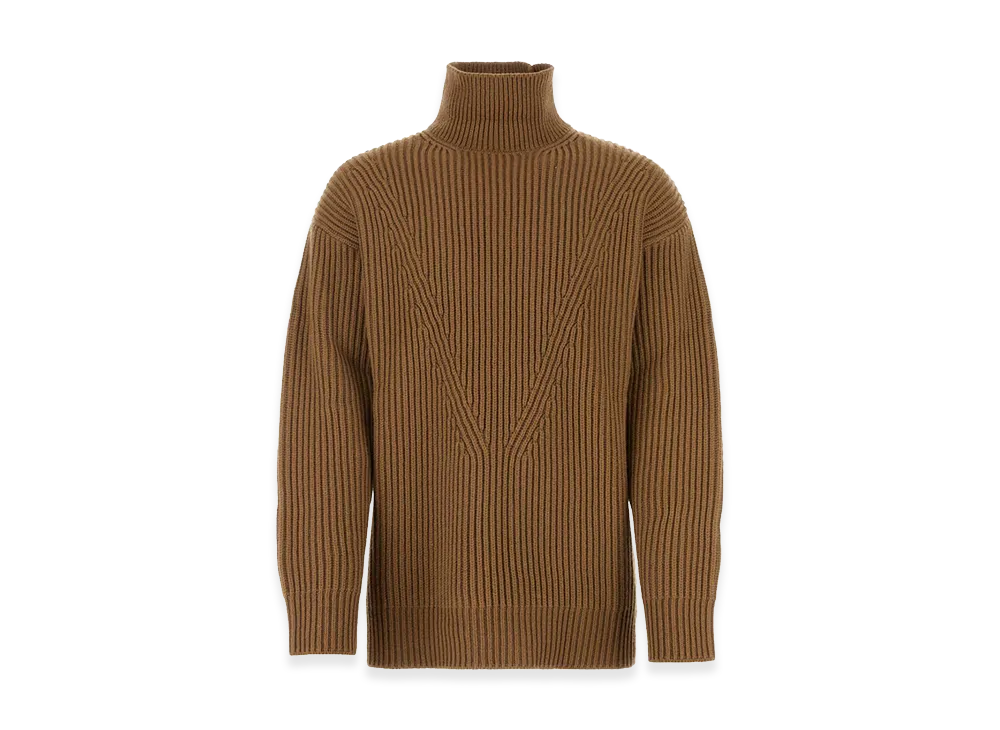 Jil Sander Biscuit Wool Sweater "Beige"