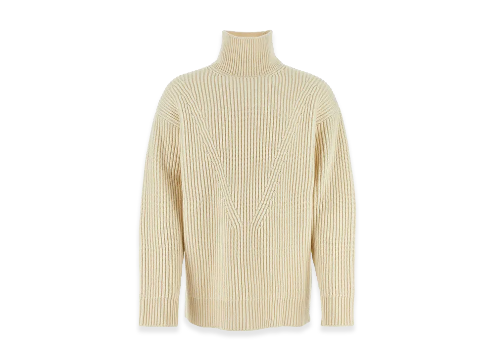 Jil Sander Wool Sweater "White"