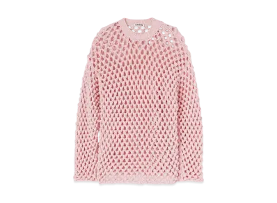 Jil Sander Men's Crew-Neck Sweater "Cotton Candy"