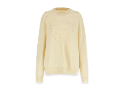 Jil Sander Wool Sweater "White"