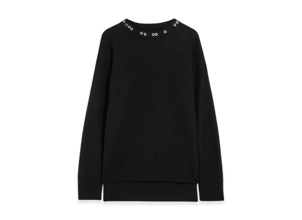 Jil Sander Lightweight Wool Crew-Neck Sweater "Black"
