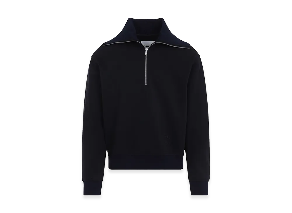 Jil Sander Cotton Sweatshirt "Navy"