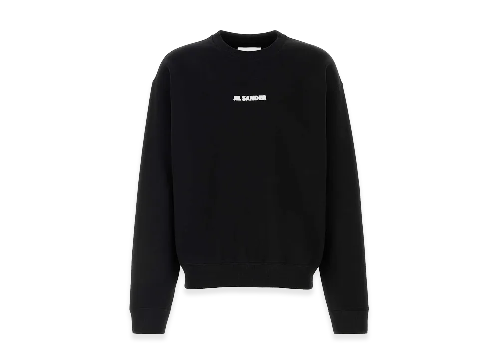 Jil Sander Cotton Sweatshirt "Black"
