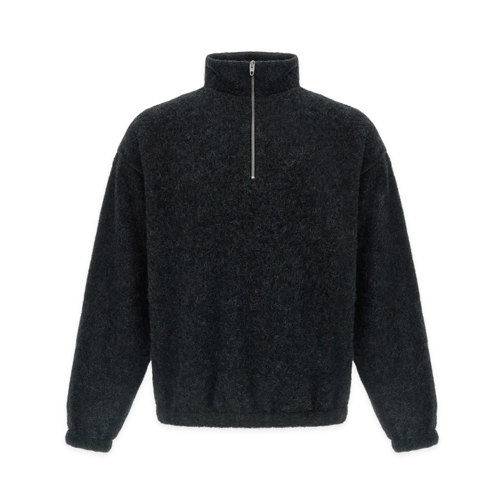 Jil Sander Half-Zip Sweatshirt "Gray"