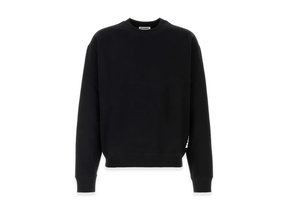 Jil Sander Cotton Sweatshirt "Black"