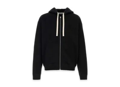 Jil Sander Cotton Hoodie "Black"