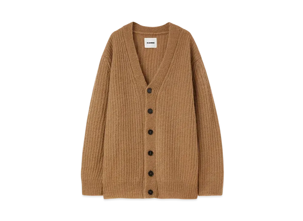 Jil Sander Men's V-Neck Cardigan "Meadow"