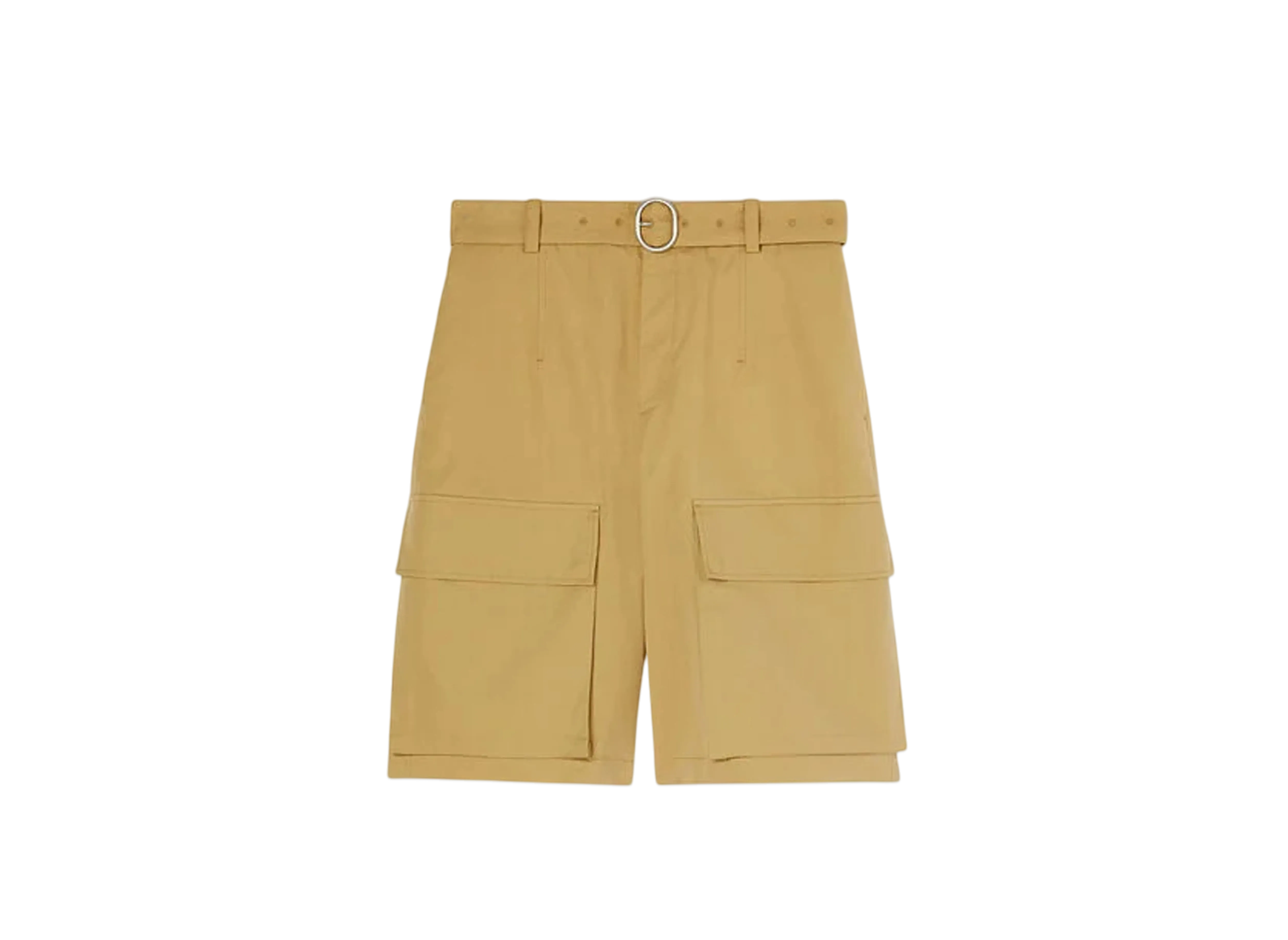 Jil Sander Men's Belted Shorts "Cereal"